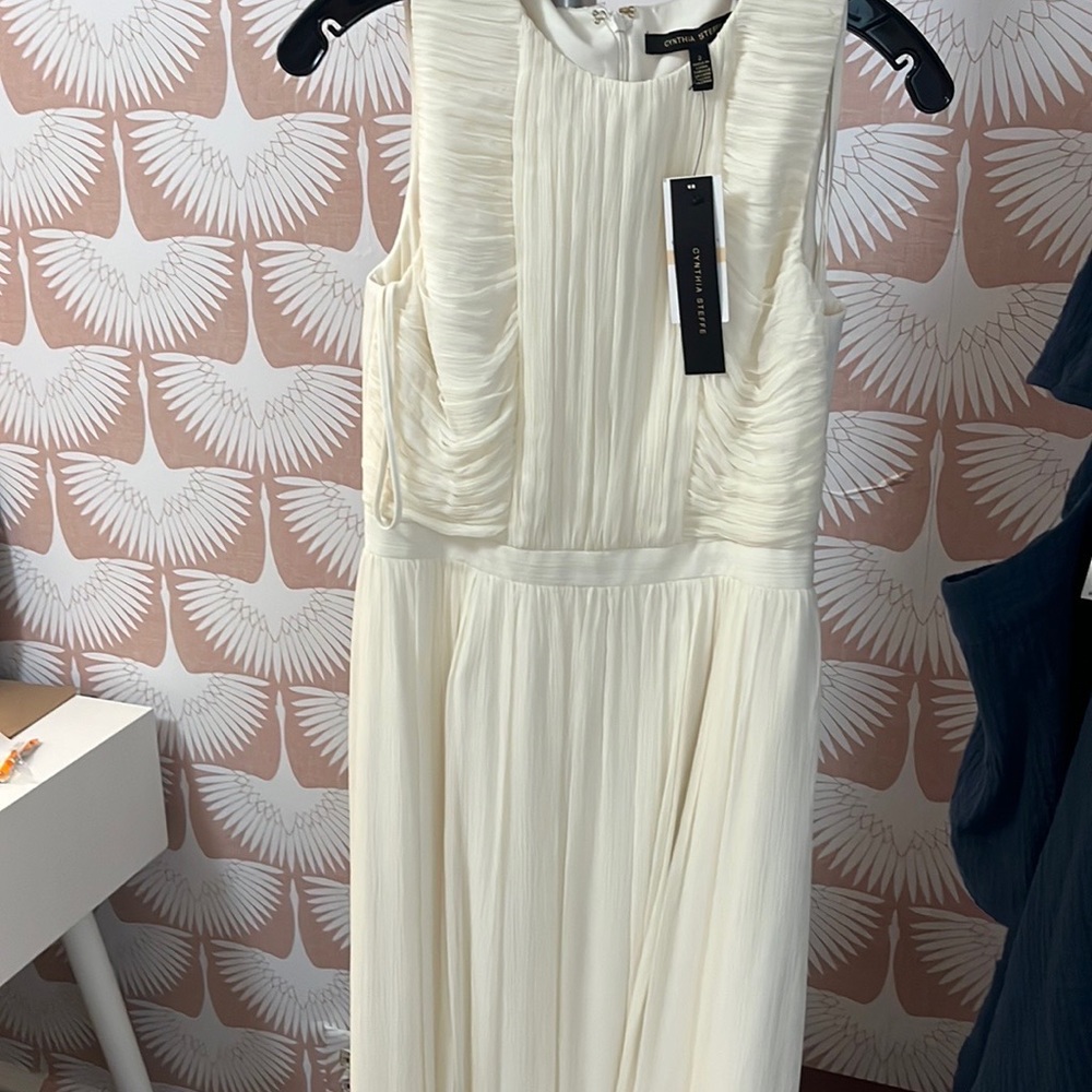 Cynthia Steffe Antonella Silk Maxi Dress | 2 NWT
